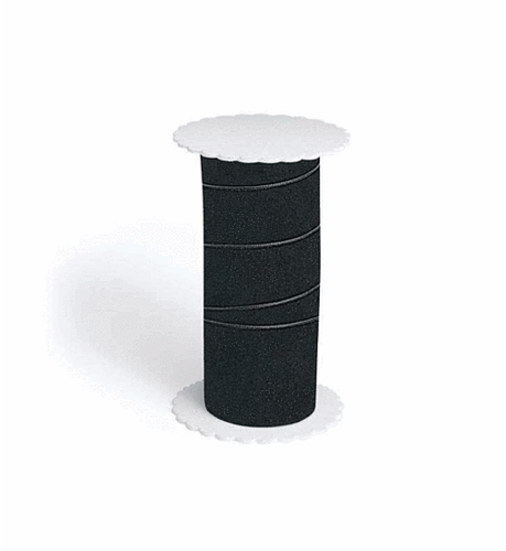 Black Velvet Ribbon - 7/8