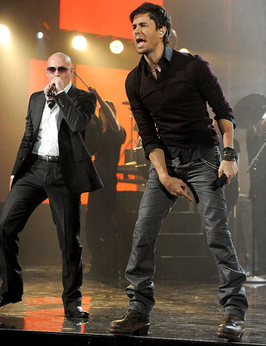 Pitbull and Enrique Iglesias hit the stage together in 2010.
Pitbull and Enrique Iglesias hit the stage together in 2010.