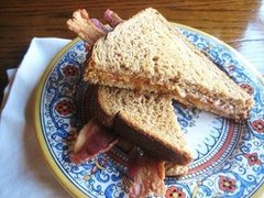 Maple Peanut Butter & Bacon Sandwich