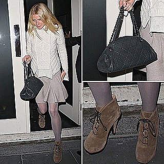 Gwyneth Paltrow in Proenza Schouler Booties