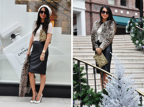 Black, White, and Faux Fur Black, White, and Faux Fur