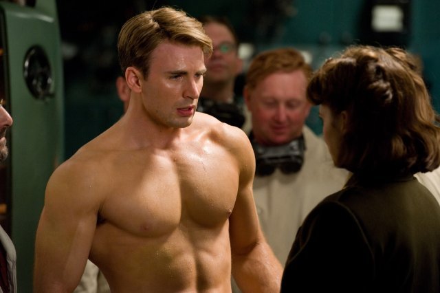 Chris Evans, Captain America: The First Avenger Chris Evans, Captain America: The First Avenger