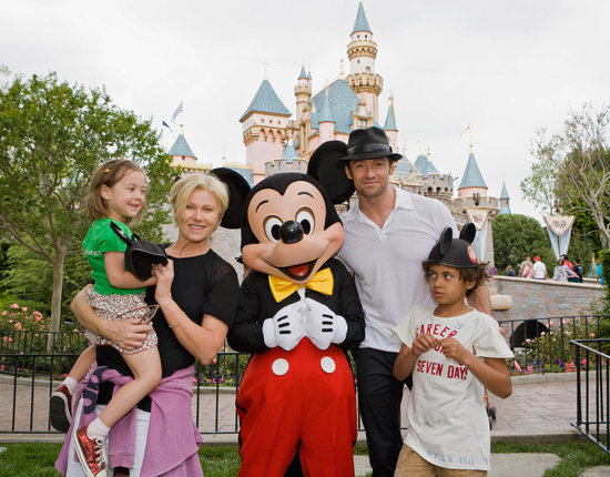 Hugh Jackman and his family took an April 2009 trip to Disneyland in Anaheim.
Hugh Jackman and his family took an April 2009 trip to Disneyland in Anaheim.