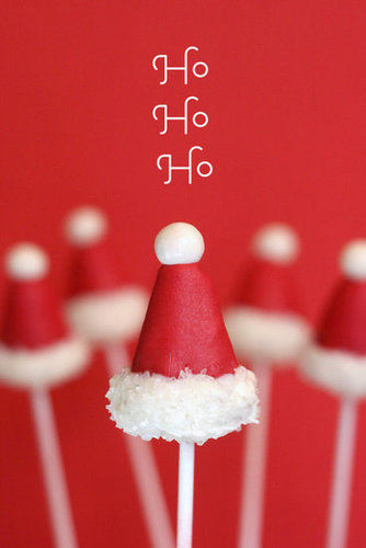 Santa Hat Cake Pops Santa Hat Cake Pops