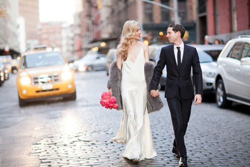 See Pictures of Harper's Bazaar Fashion Editor Joanna Hillman's Rochas Wedding Dress and Wedding!
