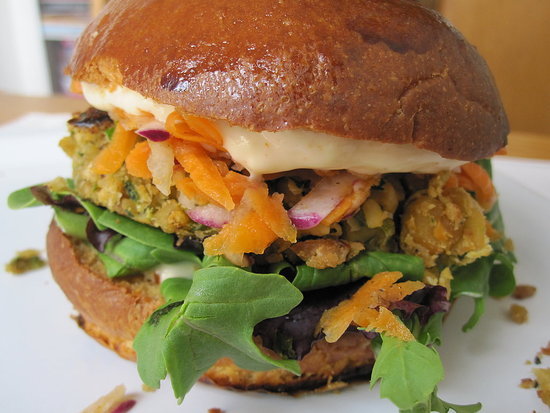 Chickpea Veggie Burgers Chickpea Veggie Burgers
