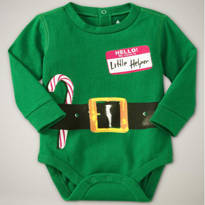 Baby's First Christmas Onesies