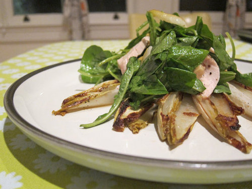 Endive Salad With Pear, Walnuts, and Arugula Recipe