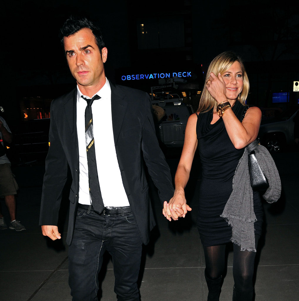 The couple held hands as they arrived at NYC's Rockefeller Plaza in September 2011.
The couple held hands as they arrived at NYC's Rockefeller Plaza in September 2011.