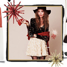 Tori Spelling's Holiday Clothing Tips