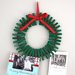 Holiday Card Wreath