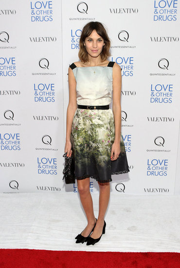In Love With . . . Alexa Chung's Sweet Bow-Adorned Pumps