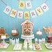 Gingerbread Christmas Cookie Dessert Table