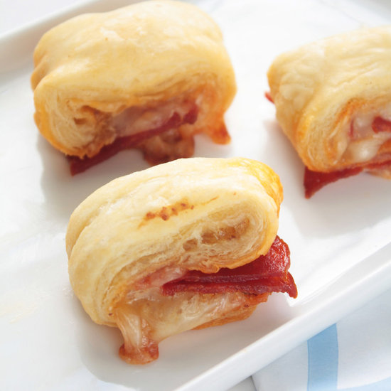 Pepperoni, Swiss Cheese & Honey Mustard Puffs