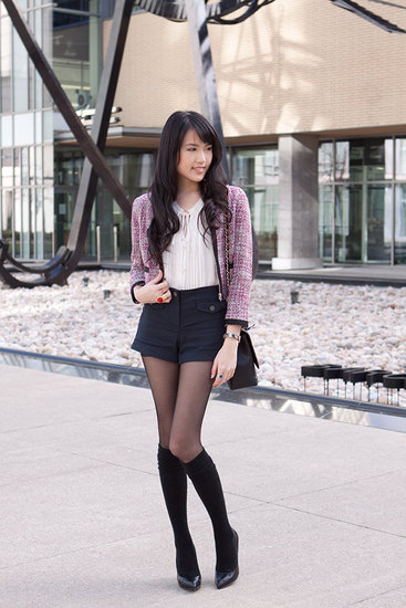 Outfit of the day: Coco Chanel Inspired Tweed