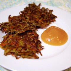 Healthy Carrot Rosemary Potato Latke Recipe
