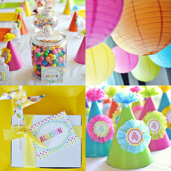 A Rainbow Birthday Party A Rainbow Birthday Party