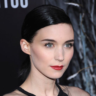 Rooney Mara's Red Lipstick Look