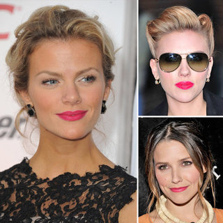 Celebrities Wearing Hot Pink Lipstick