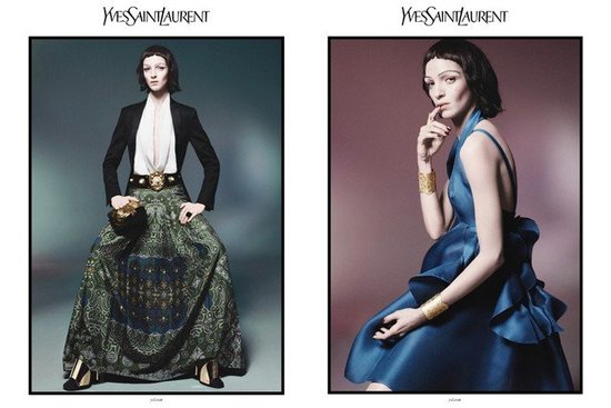 Yves Saint Laurent Spring 2012 Ad Campaign