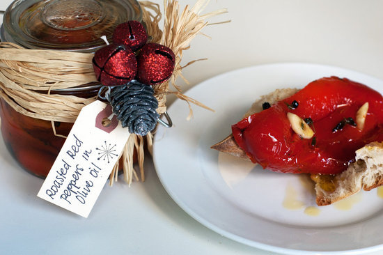 Roasted Red Peppers With Garlic Roasted Red Peppers With Garlic