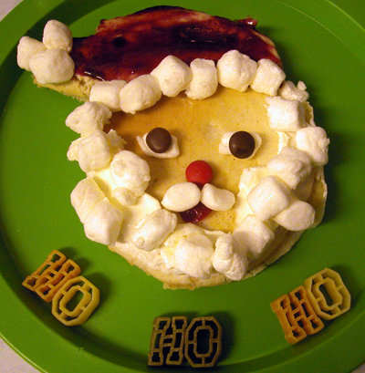 Santa Pancakes Santa Pancakes