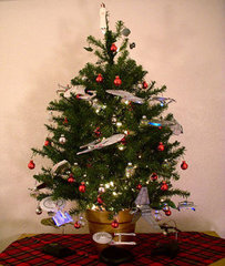 Star Trek and Star Wars Christmas Tree Star Trek and Star Wars Christmas Tree