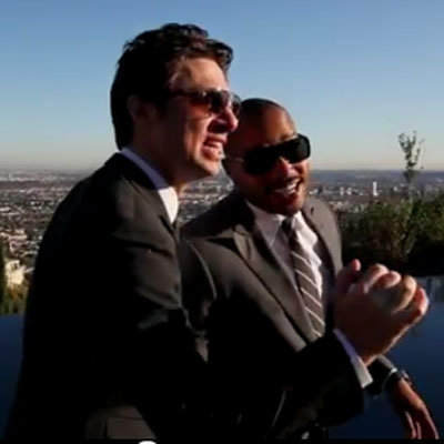 Zach Braff and Donald Faison Sing "Baby It's Cold Outside"