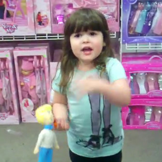 Little Girl Talks About Gender Stereotypes of Toys