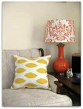 Yellow pillows...