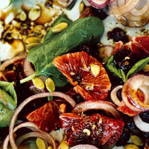 Basil and Blood Orange Salad Recipe