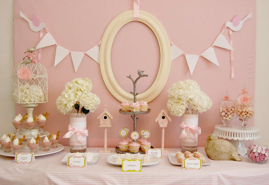 Little Pink Birdies Dessert Table Little Pink Birdies Dessert Table