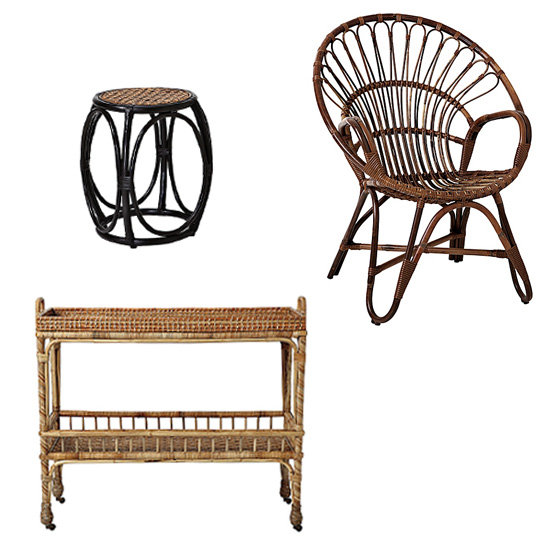 Mid-Century Rattan