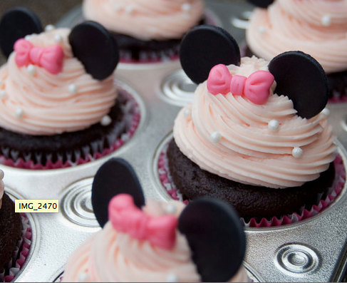 Minnie Mouse Cupcakes Minnie Mouse Cupcakes