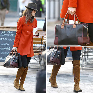 Pippa Middleton Orange Coat