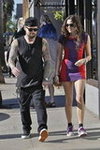 Benji Madden and Eliza Doolittle at Gjelina