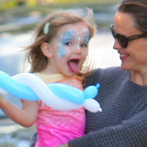 Seraphina Affleck Third Birthday Pictures