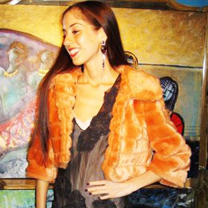 Dropwaist Dresses and Fur Jackets Street Style