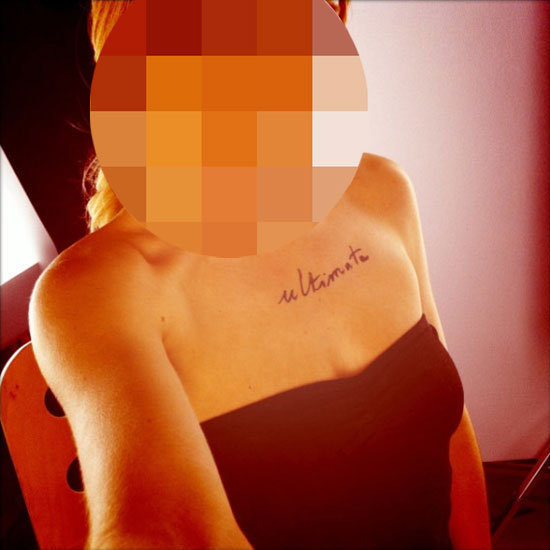 Guess Which Victoria's Secret Angel Showed Off a New Tattoo on Twitter?