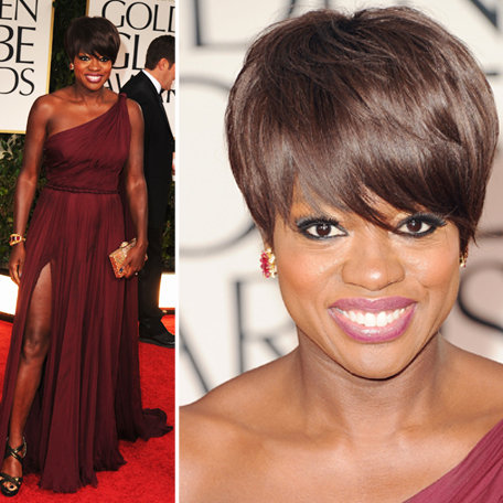 Viola Davis in Pucci at Golden Globes 2012