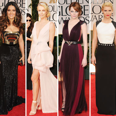 Golden Globes Fashion 2012