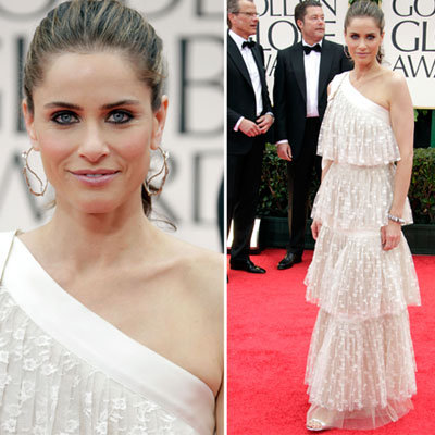 Amanda Peet at Golden Globes 2012