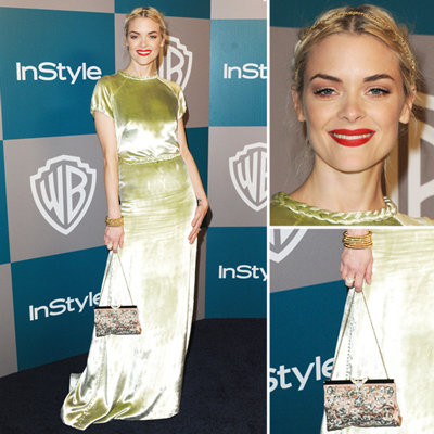 Jaime King at InStyle Golden Globes Afterparty 2012