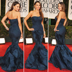 Sofia Vergara at Golden Globes 2012