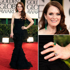 Julianne Moore at Golden Globes 2012