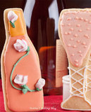 sugar cookies, champagne almond sugar cookie recipe, royal icing, decorations, sugar cookie recipe,  bobbie'sbakingblog.com