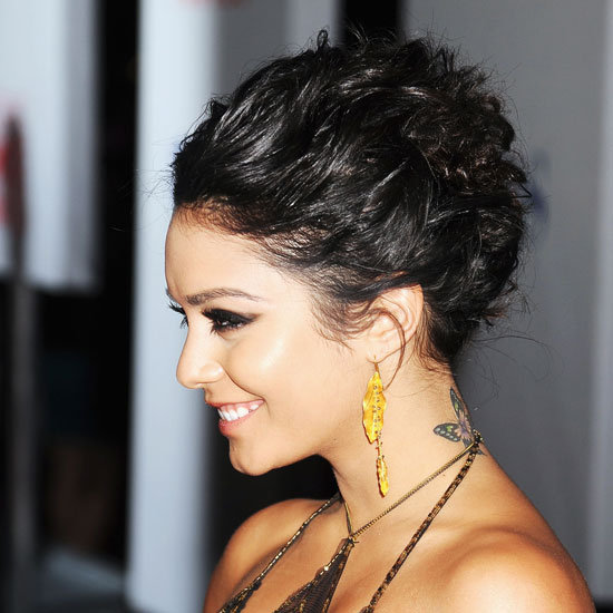Vanessa Hudgens's Cool-Girl Up 'Do Vanessa Hudgens's Cool-Girl Up 'Do
