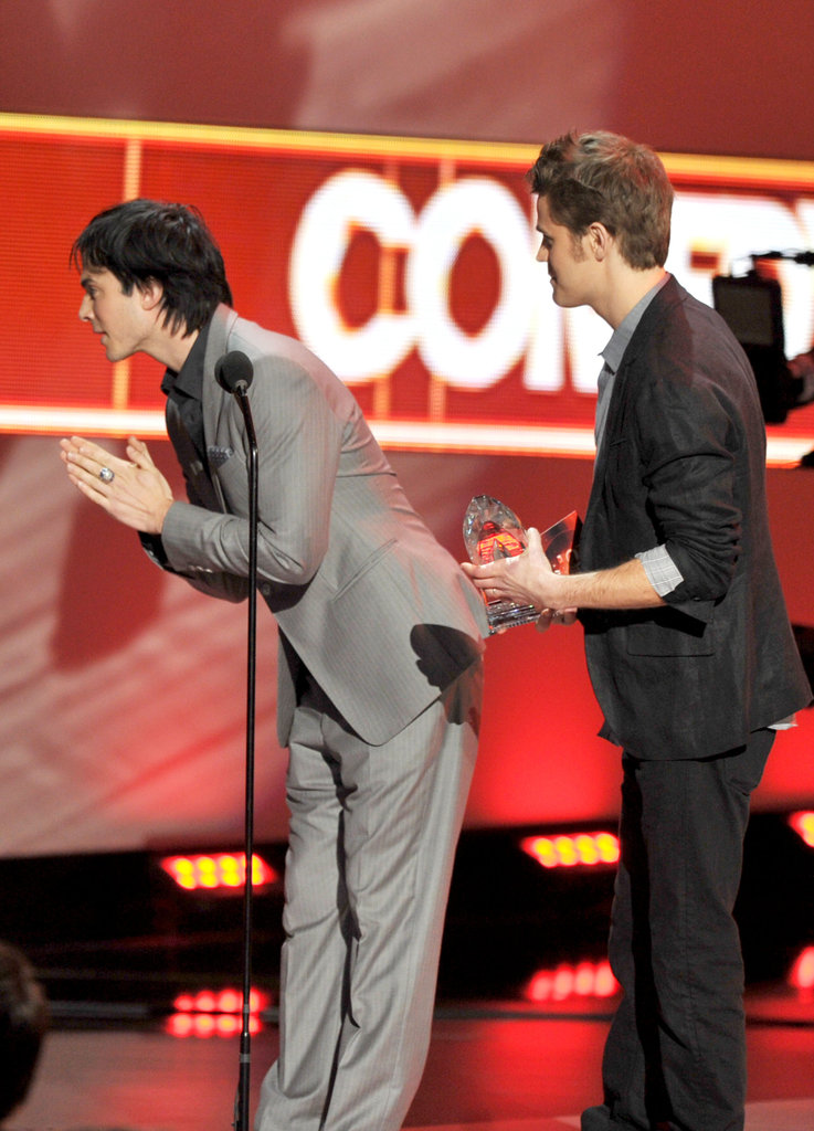 Ian Somerhalder and Paul Wesley Ian Somerhalder and Paul Wesley