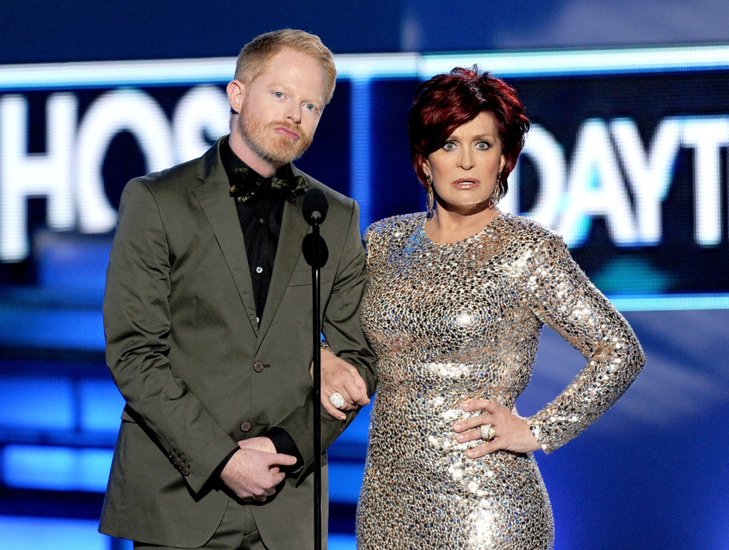 Jesse Tyler Ferguson and Sharon Osbourne Jesse Tyler Ferguson and Sharon Osbourne