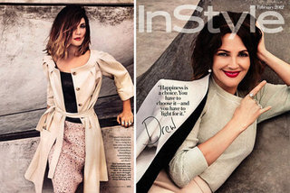 Drew Barrymore Tells InStyle That She's Anti-Plastic Surgery
